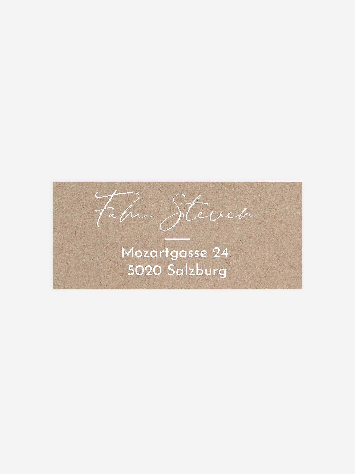 Absenderaufkleber Geburt Familienliebe