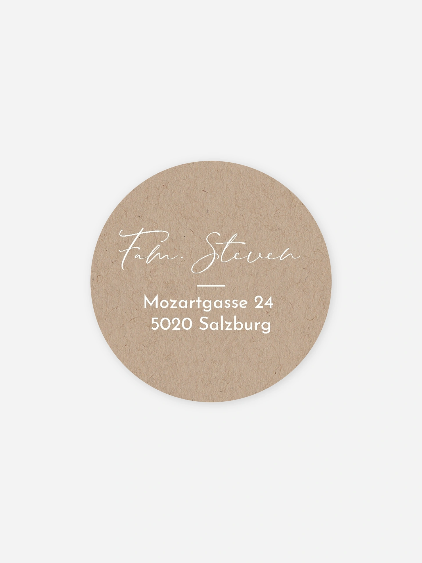 Absenderaufkleber Geburt Familienliebe