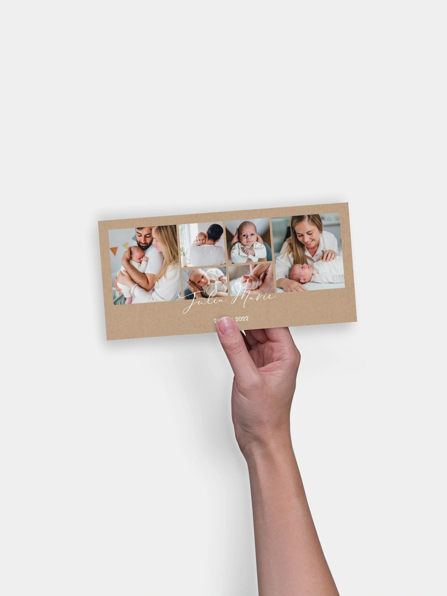 Geburtskarte Familienliebe