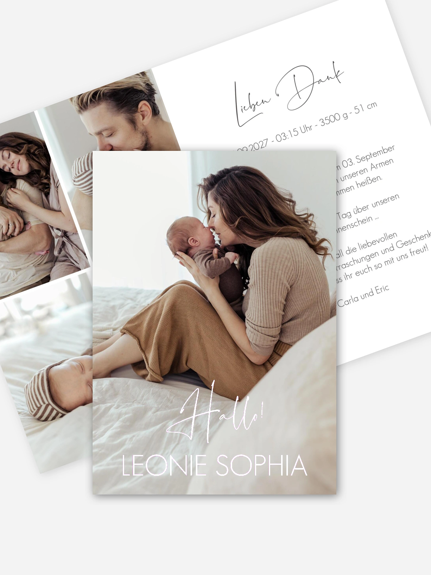 Geburtskarte Little Dream