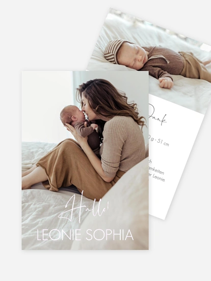 Geburtskarte Little Dream