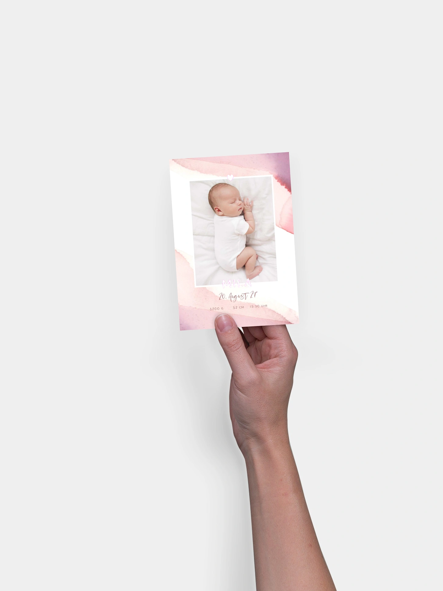 Geburtskarte Little Baby