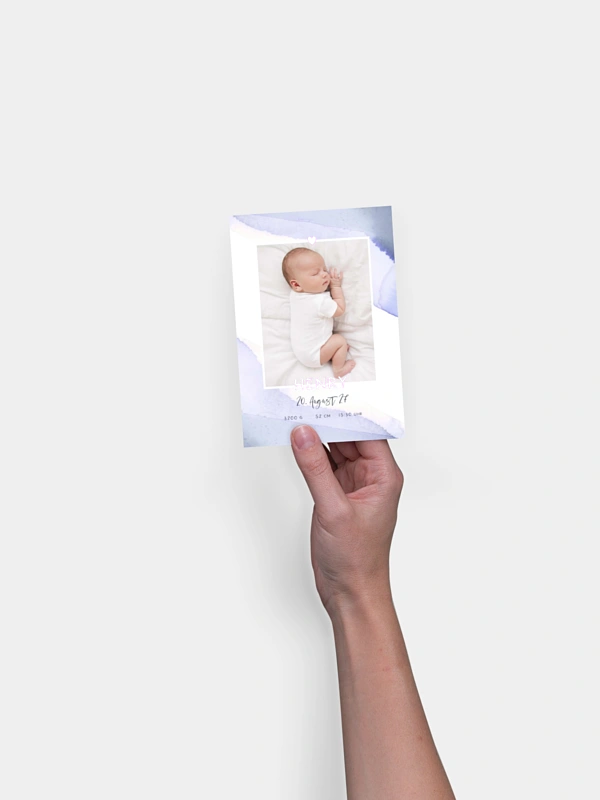 Geburtskarte Little Baby