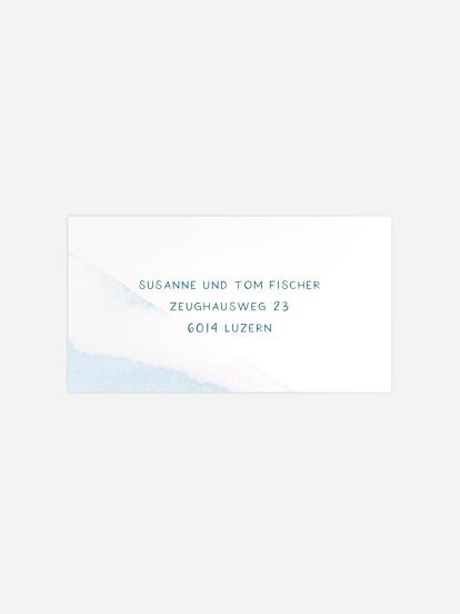 Empfängeraufkleber Geburt Little Baby