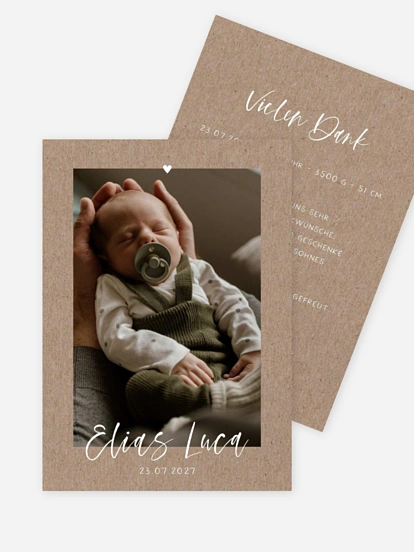 Geburtskarte Lovely Blessing