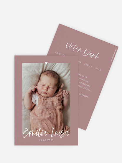 Geburtskarte Lovely Blessing