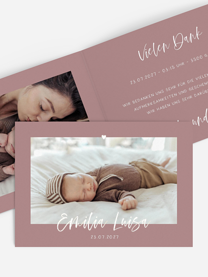 Geburtskarte Lovely Blessing