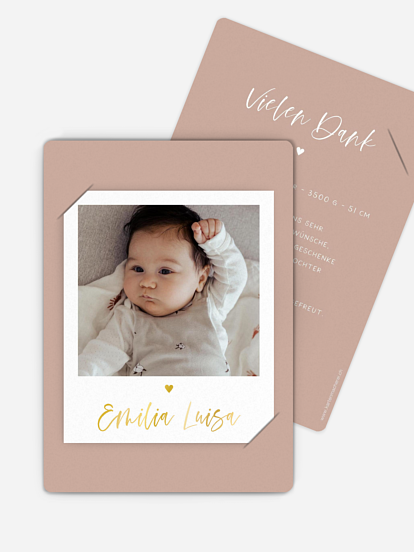 Geburtskarte Lovely Blessing