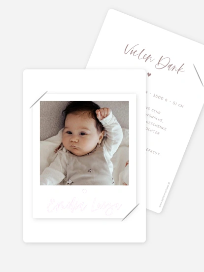 Geburtskarte Lovely Blessing