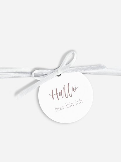 Anhänger mit Band zur Hochzeit Lovely Blessing