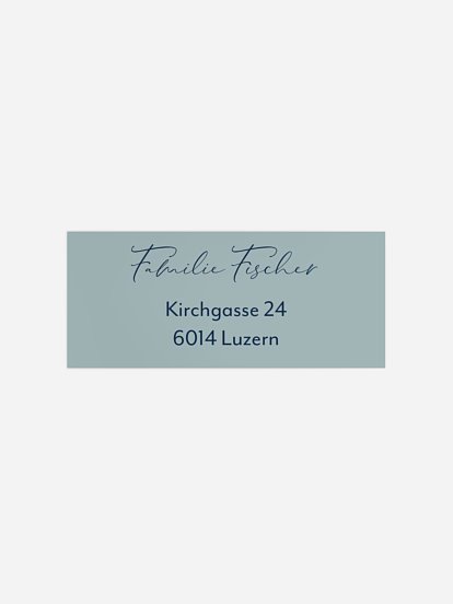 Absenderaufkleber Geburt Füsschen