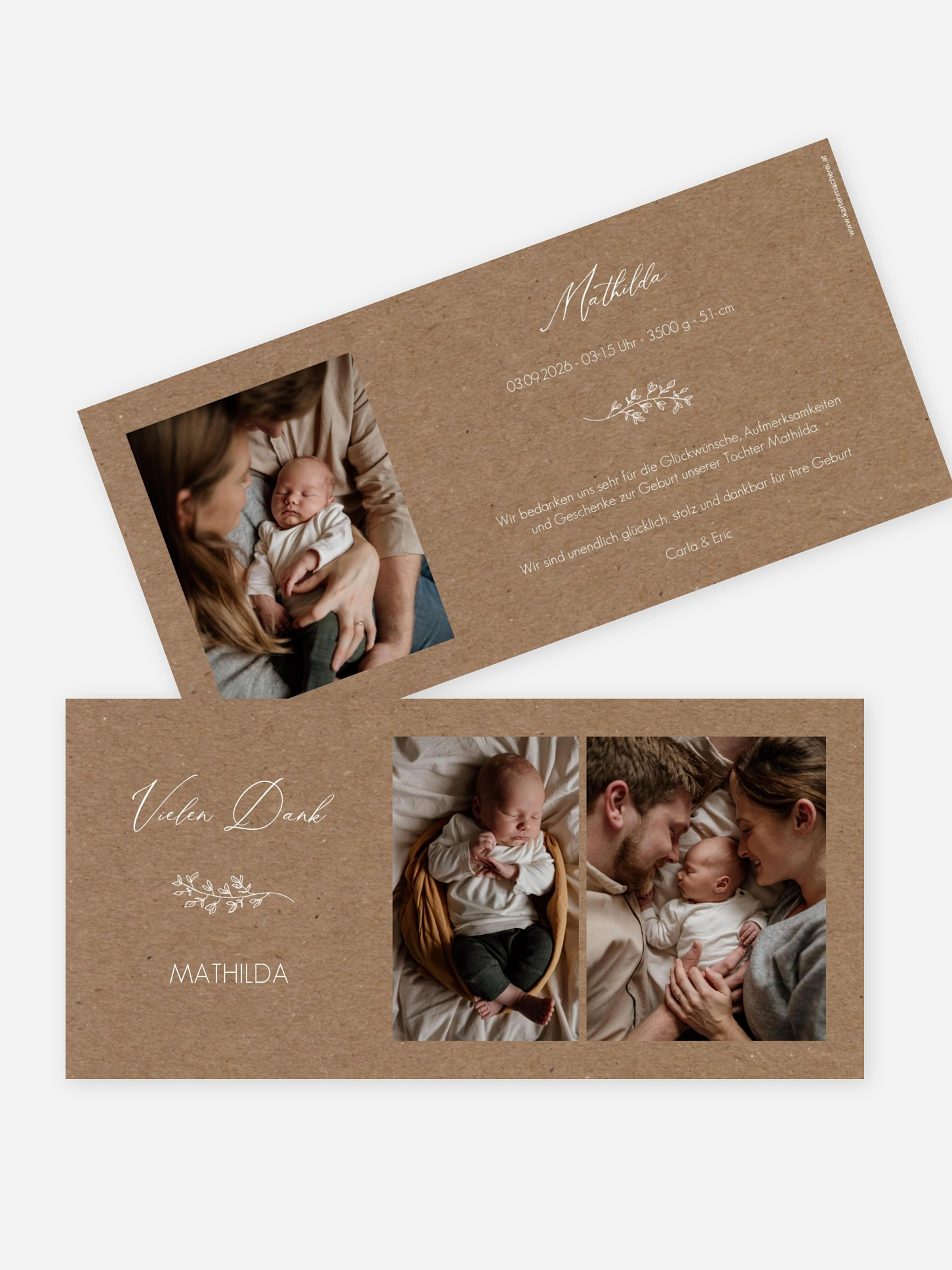 Geburtskarte Tiny Love