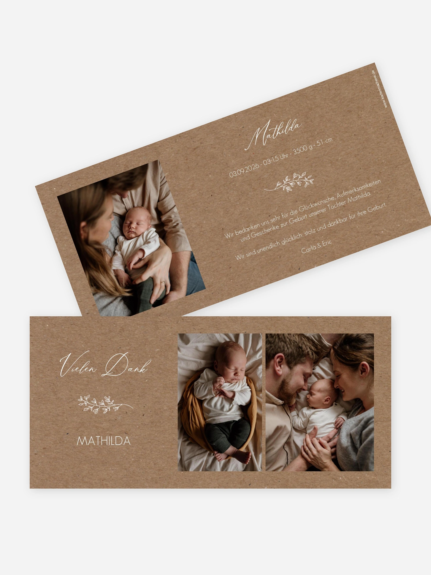 Geburtskarte Tiny Love