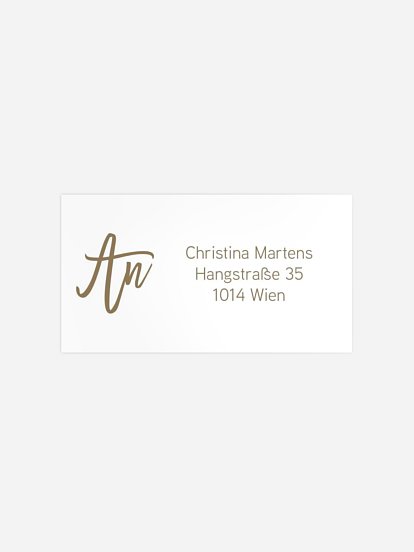 Empfängeraufkleber Geburt Angekommen