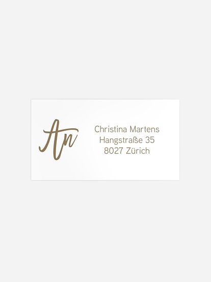 Empfängeraufkleber Geburt Angekommen