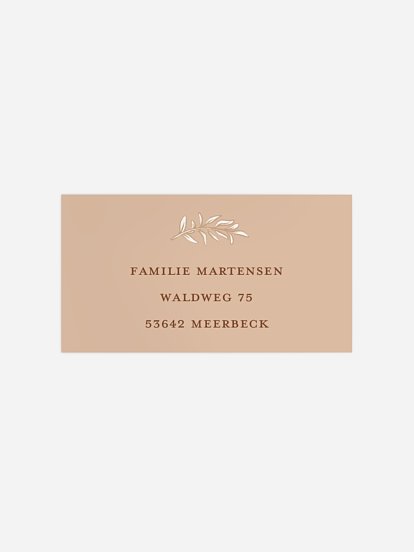 Empfängeraufkleber Geburt Koalas