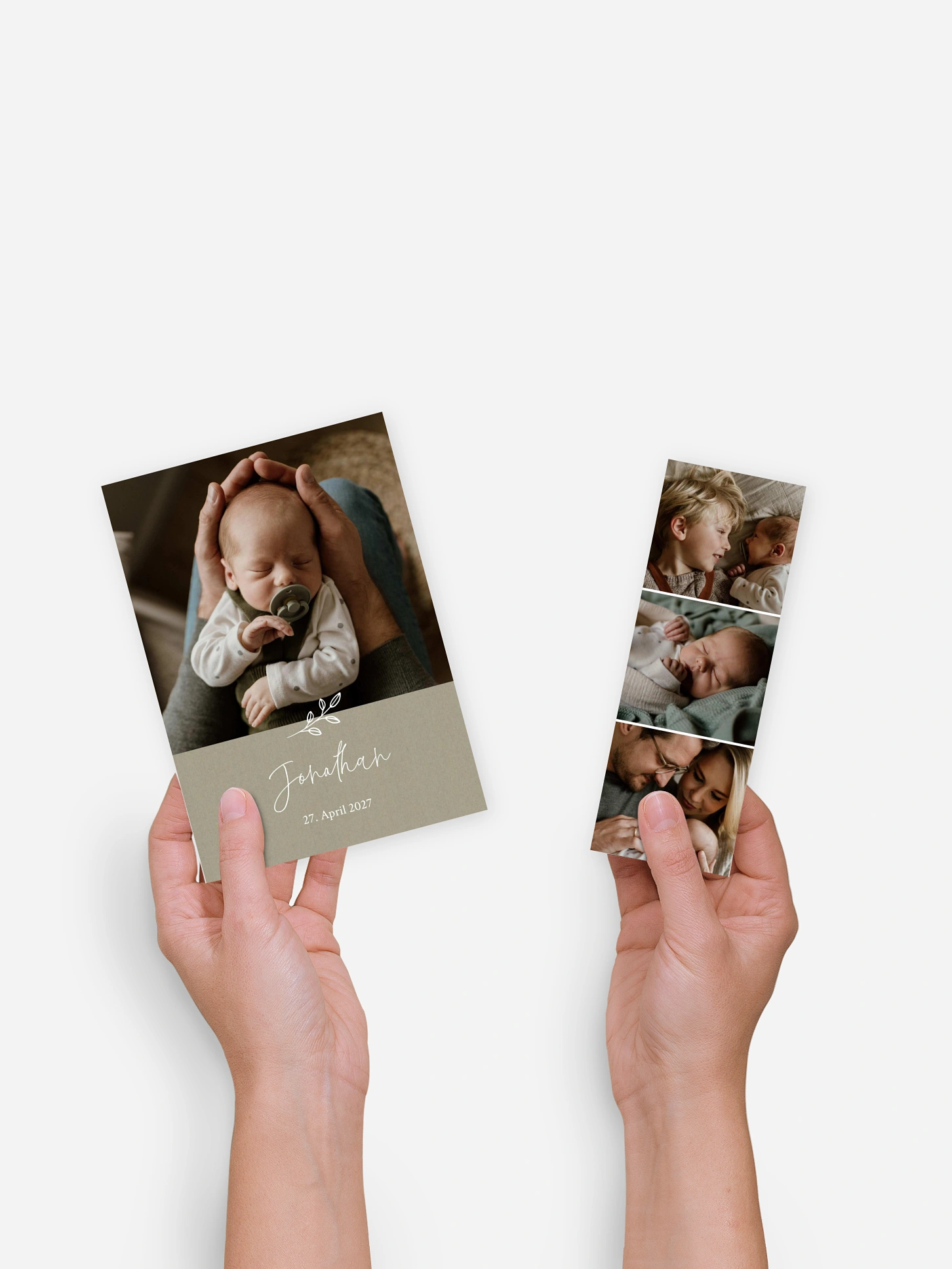 Geburtskarte Golden Child