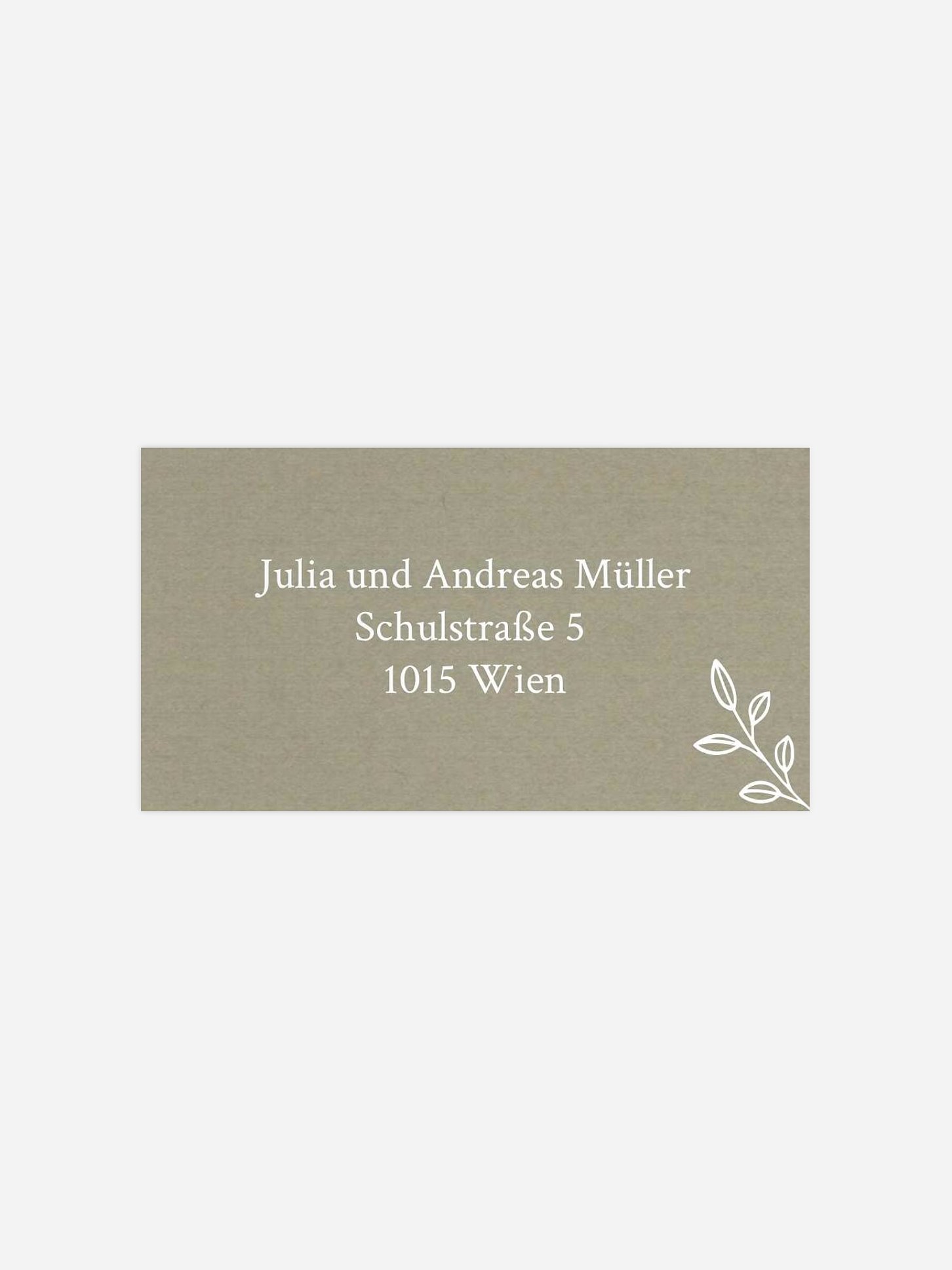 Empfängeraufkleber Taufe Golden Child