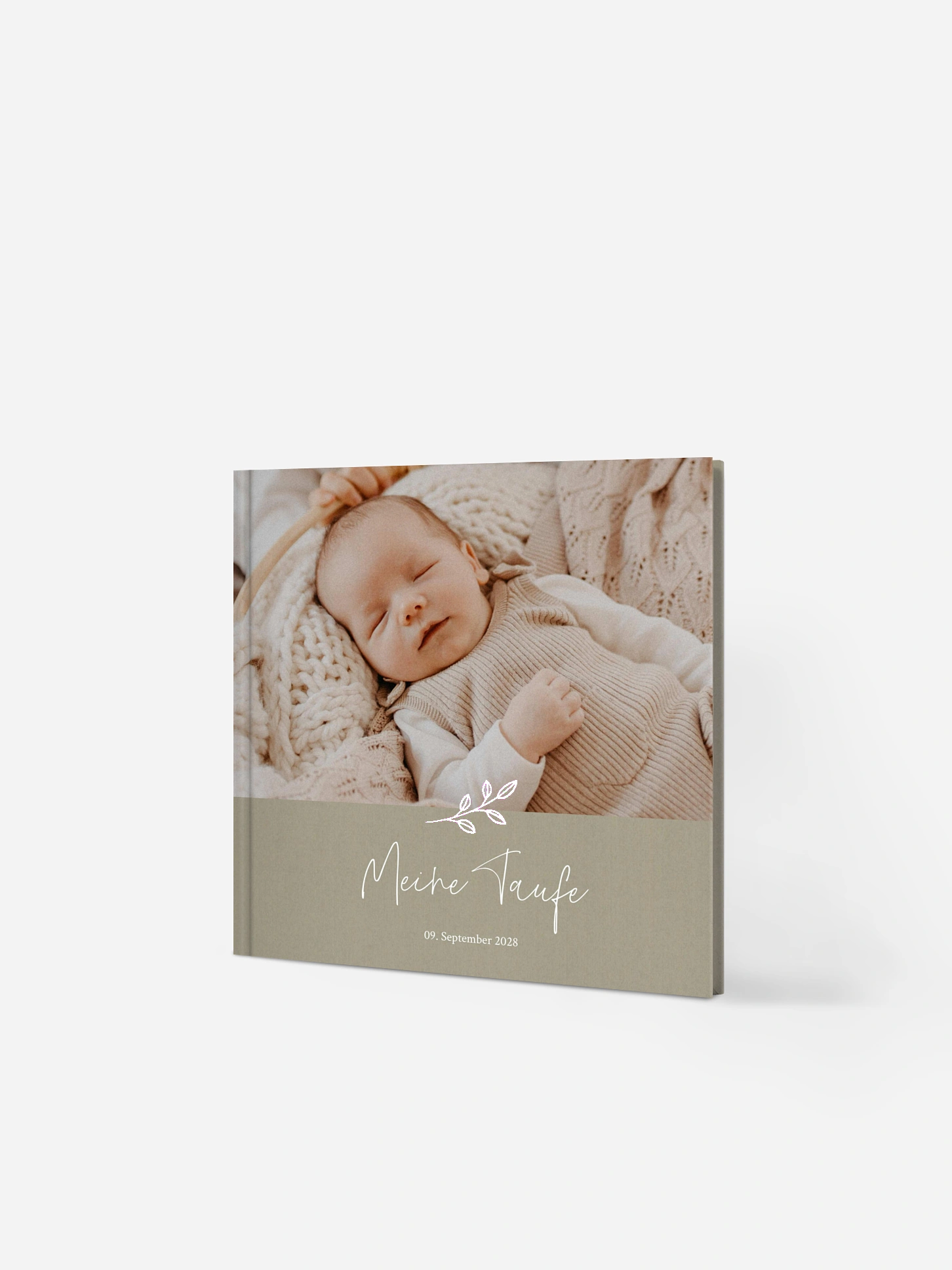 Gästebuch zur Taufe Golden Child