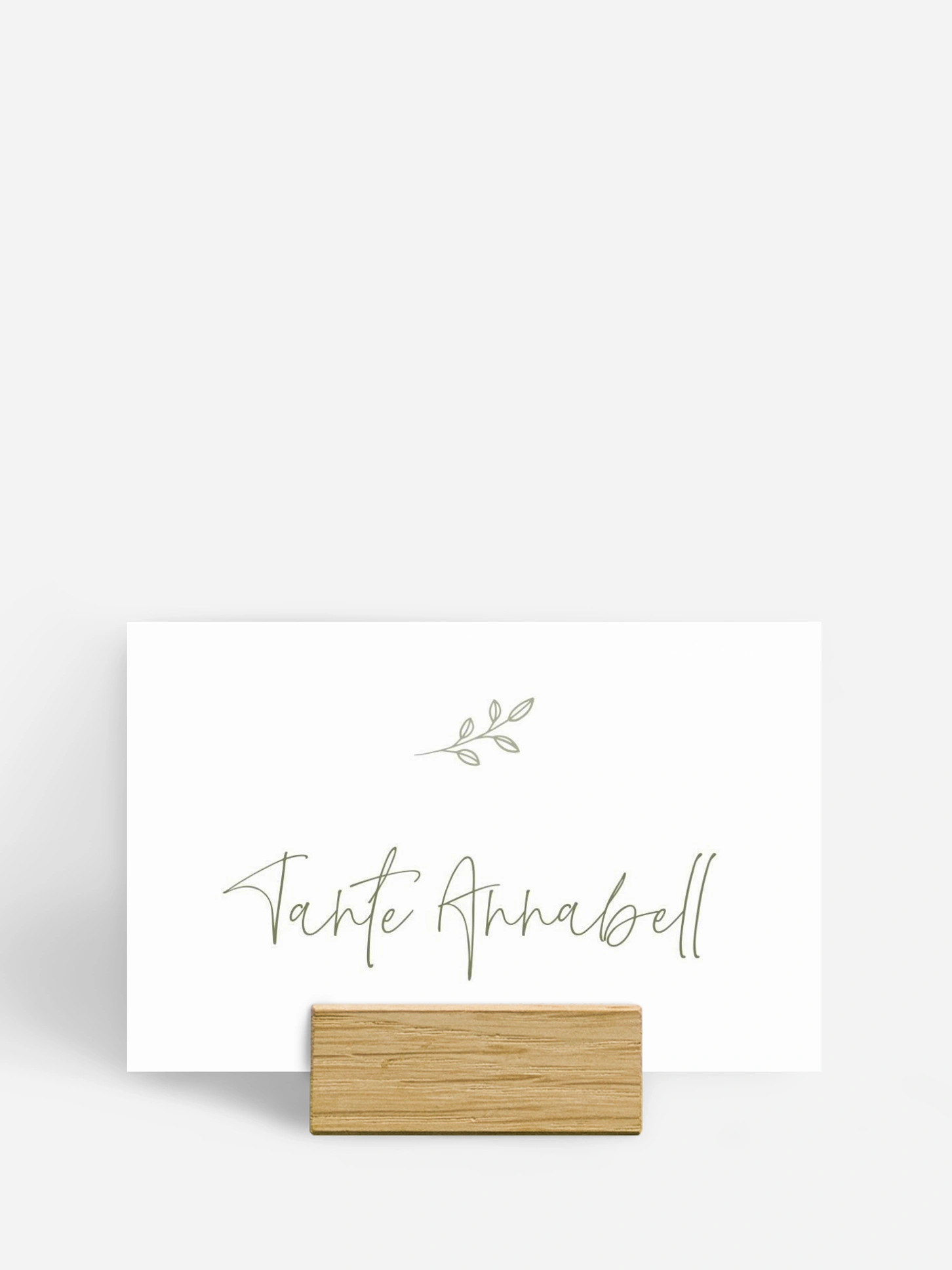 Tischkarte Taufe Golden Child