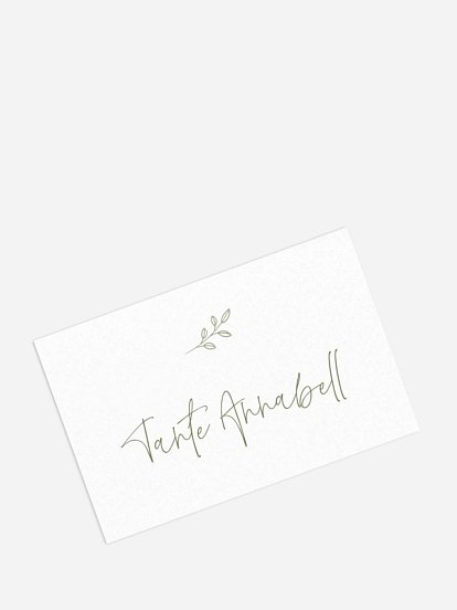 Tischkarte Taufe Golden Child