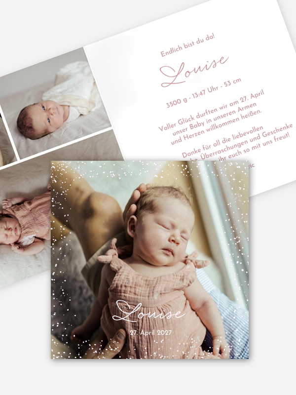 Glitzerregen