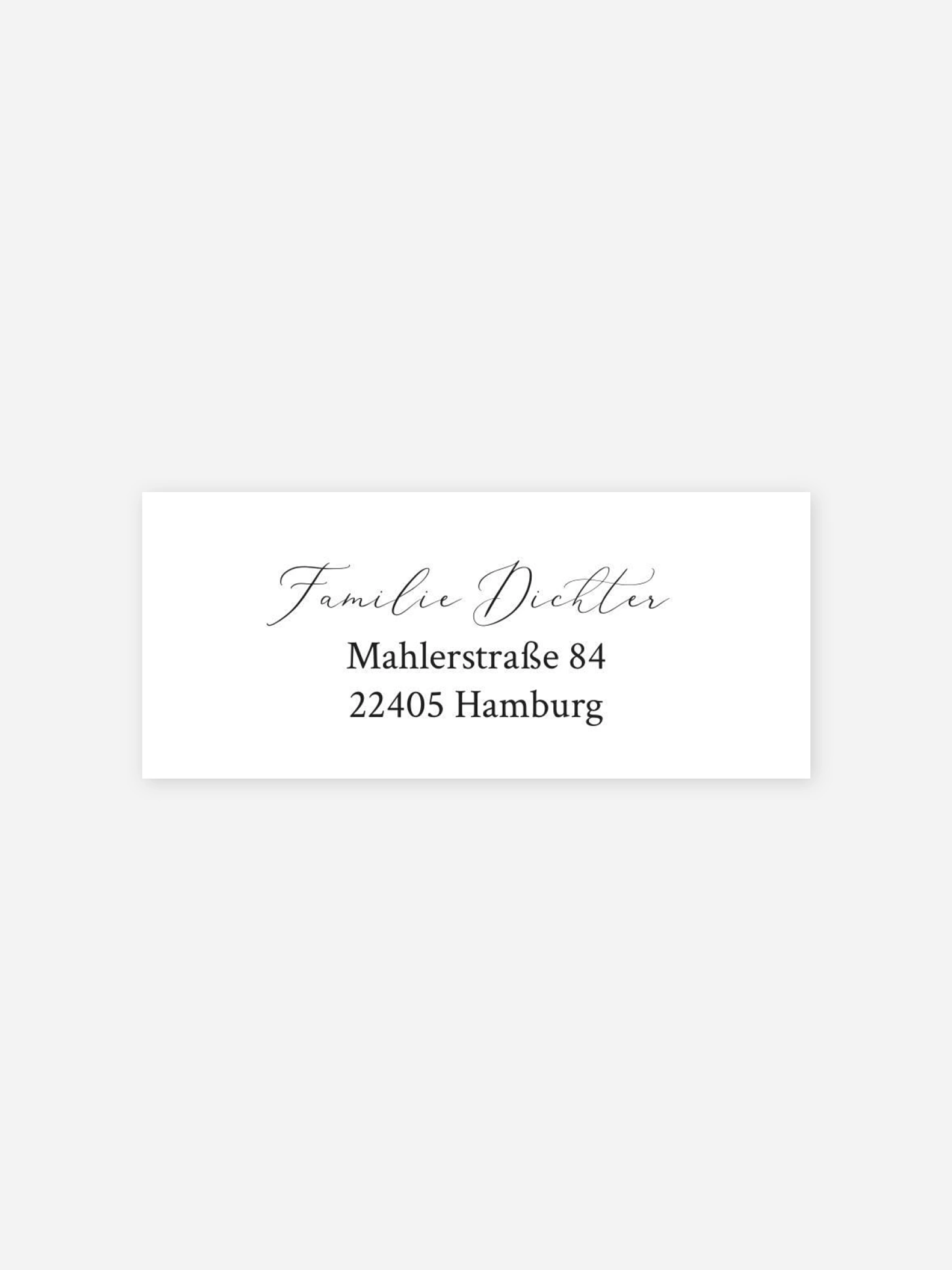 Absenderaufkleber Geburt Lucky Baby