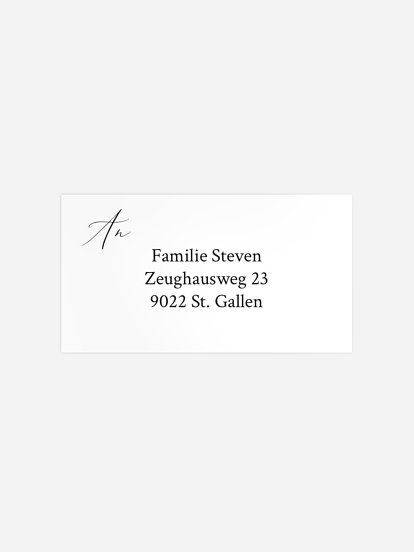 Empfängeraufkleber Geburt Lucky Baby