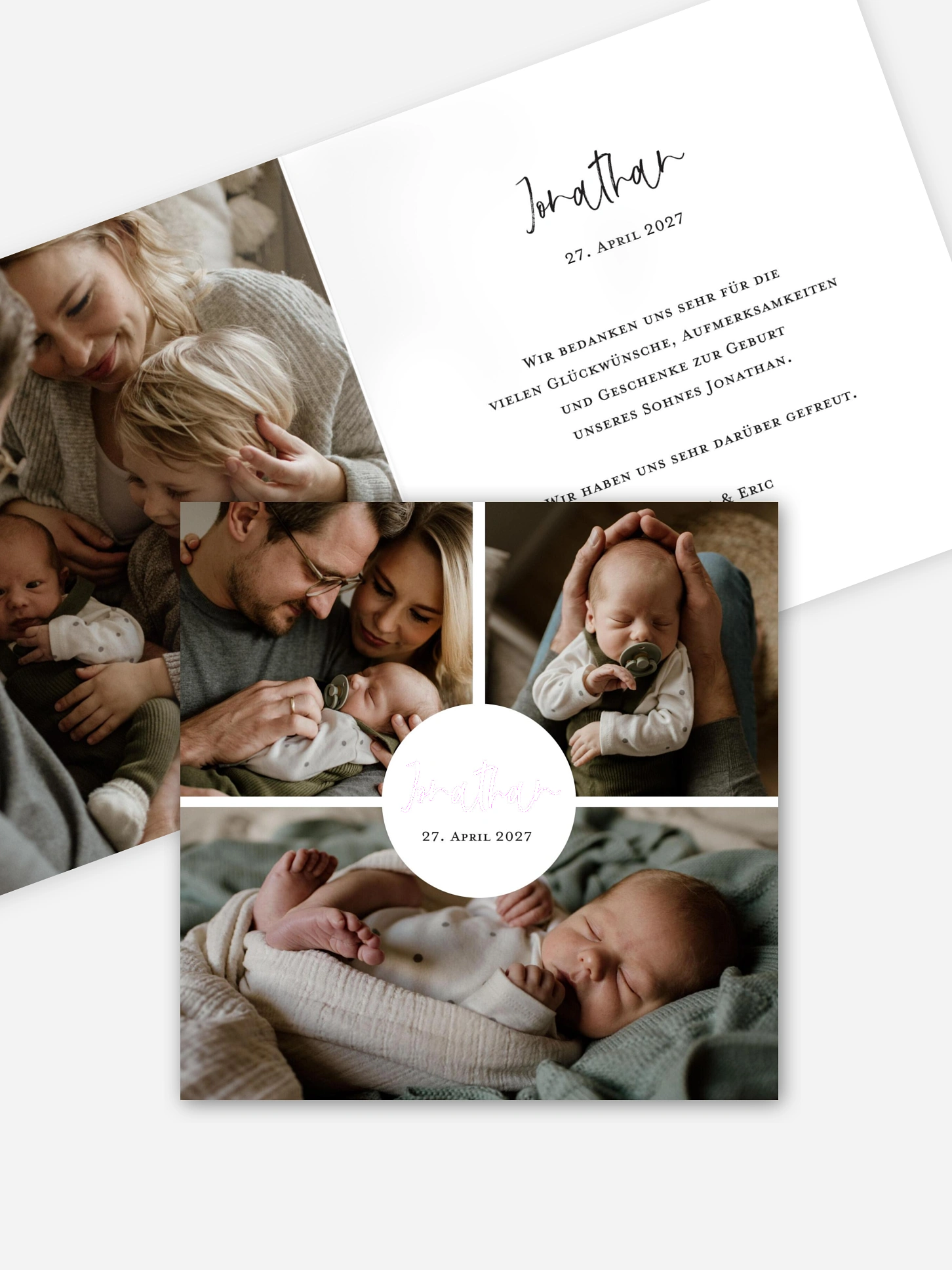 Geburtskarte Little Darling