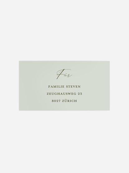 Empfängeraufkleber Geburt Herzmoment