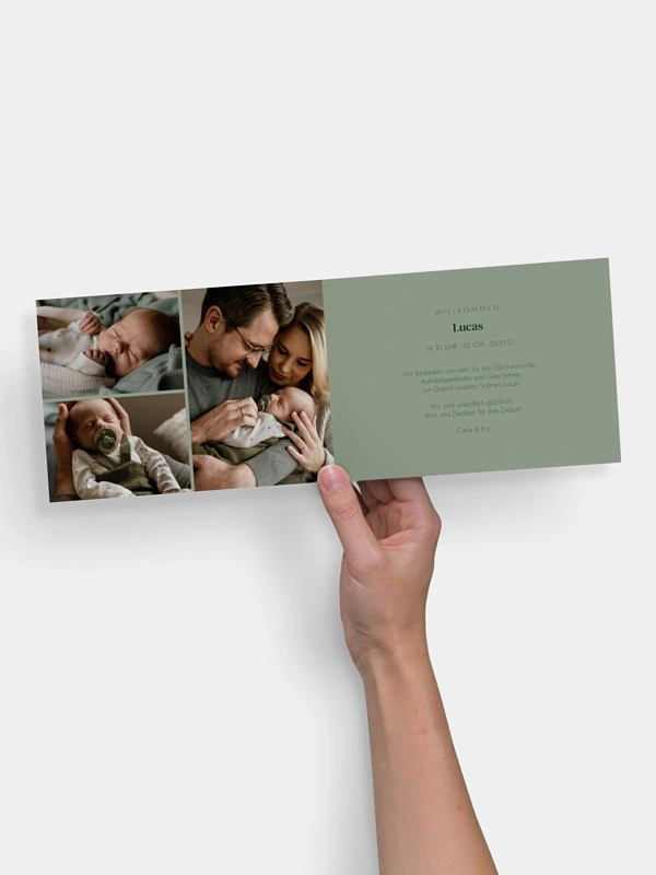 Geburtskarte Hello Cutie