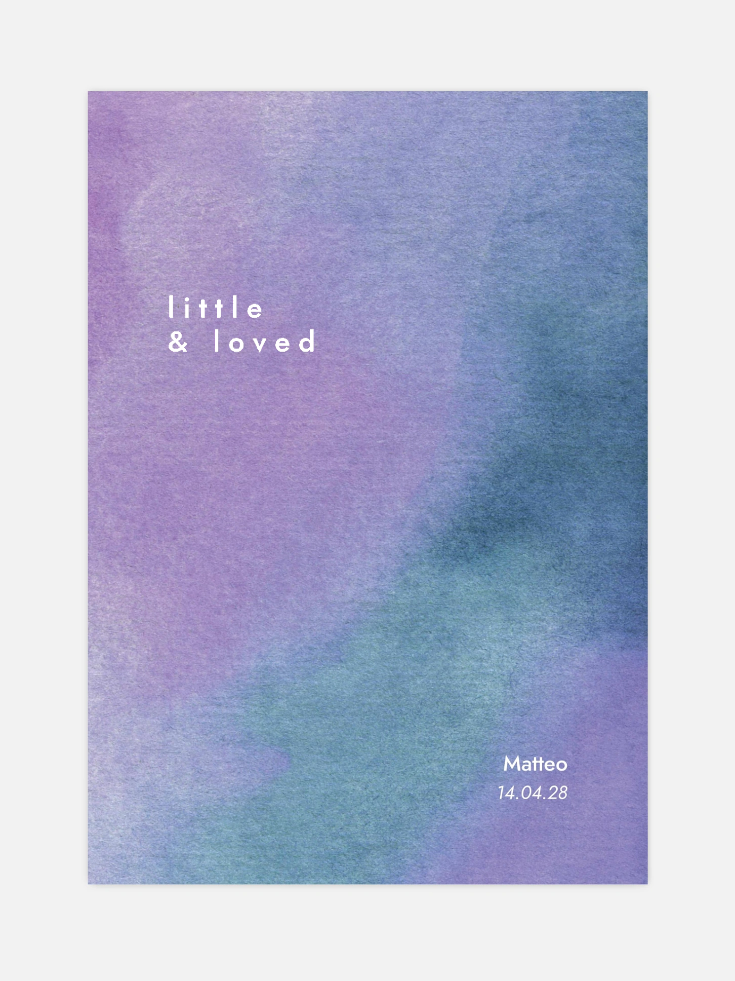 Poster Glücksfarben