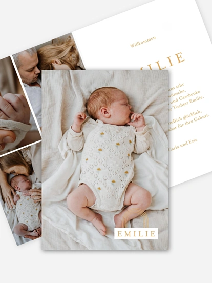 Geburtskarte Magischer Moment