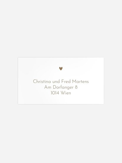 Empfängeraufkleber Geburtstag Crafty Kraftpapier