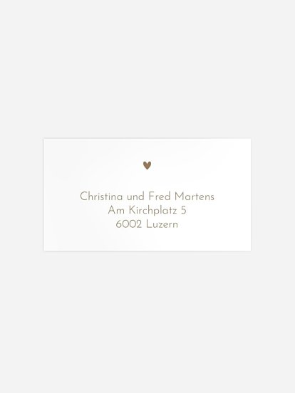 Empfängeraufkleber Geburtstag Crafty Kraftpapier