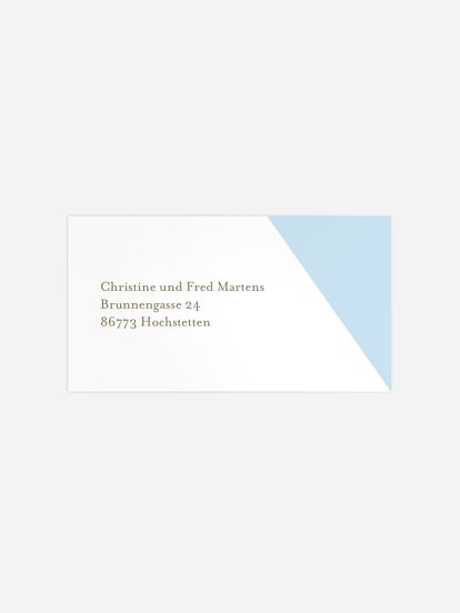 Empfängeraufkleber Geburt Colourful Love