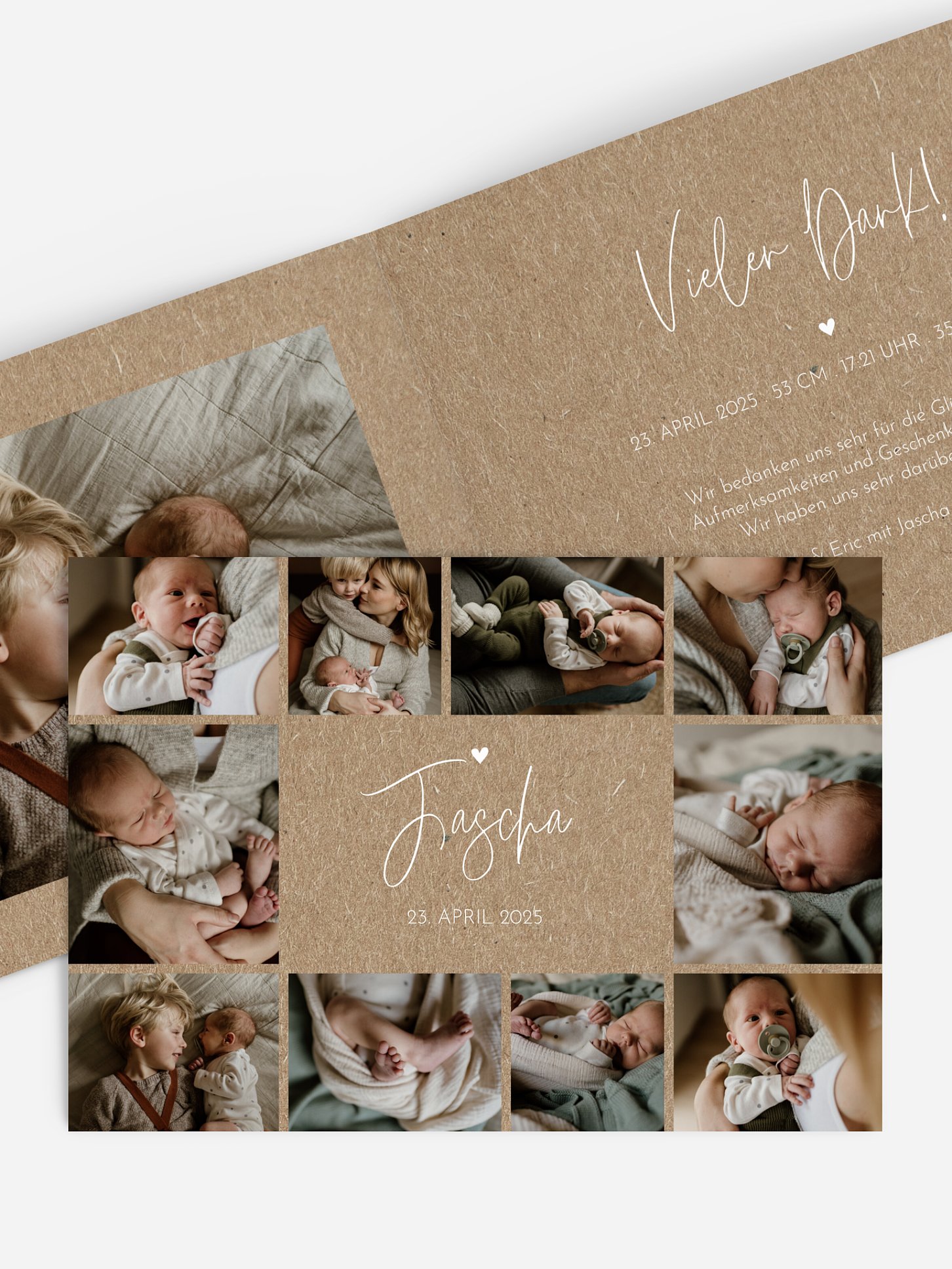 Geburtskarte Baby Galerie