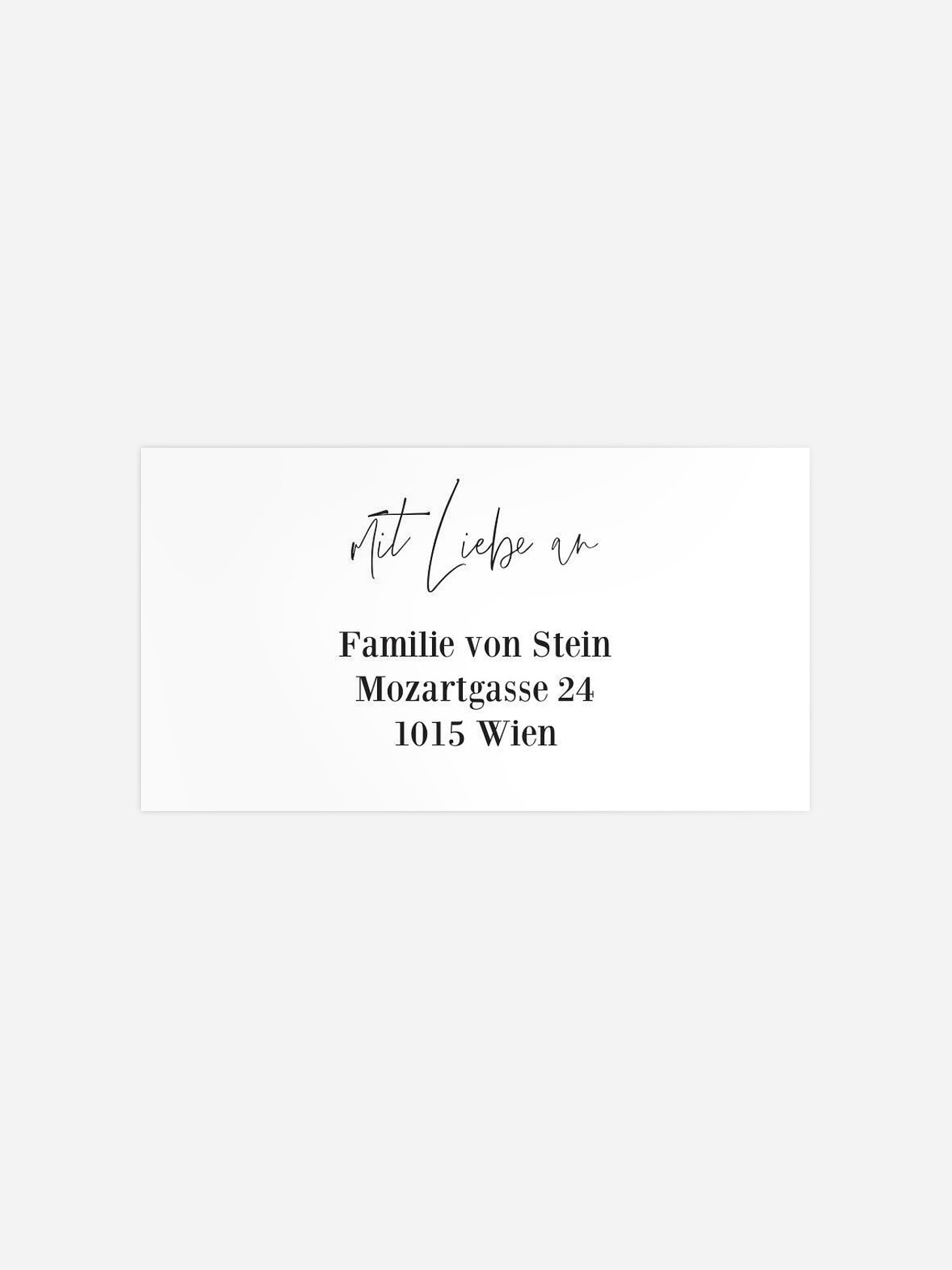 Empfängeraufkleber Geburt Voller Stolz