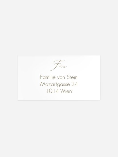 Empfängeraufkleber Geburt Kleines Wunder Kraftpapier