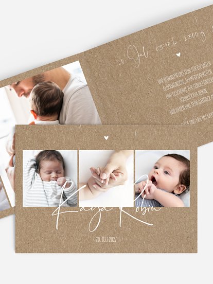 Glücksfotos Kraftpapier