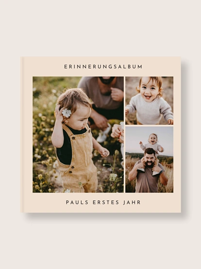 Fotobuch Hardcover Minimalistic