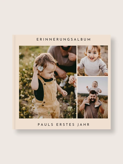 Fotobuch Hardcover Minimalistic