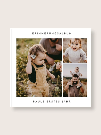 Fotobuch Hardcover Minimalistic