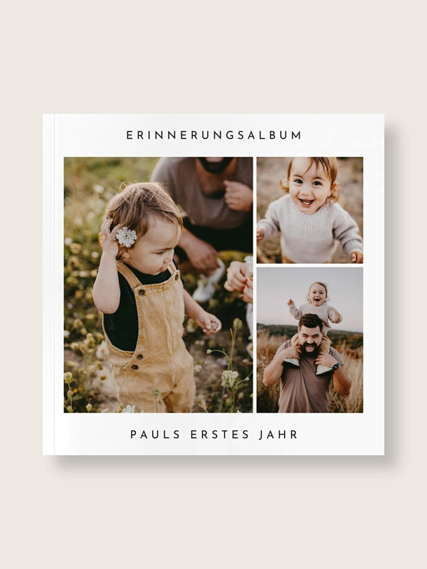 Fotobuch Softcover Minimalistic
