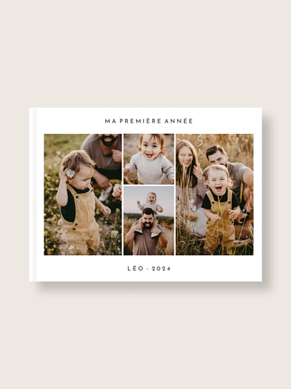 Album photo rigide Minimaliste