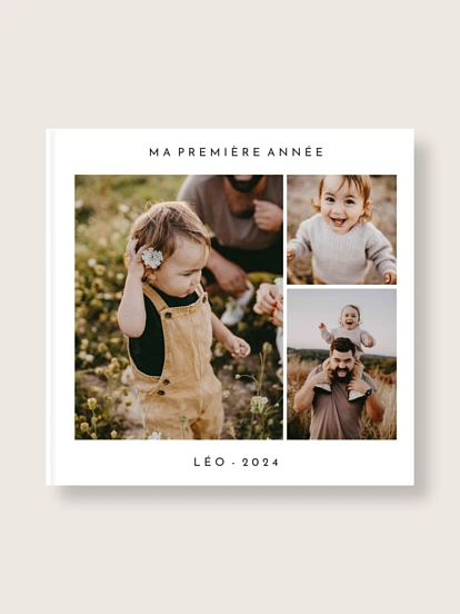 Album photo rigide Minimaliste