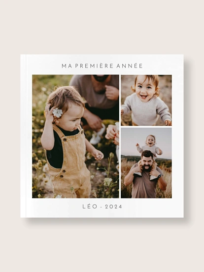 Album photo souple Minimaliste