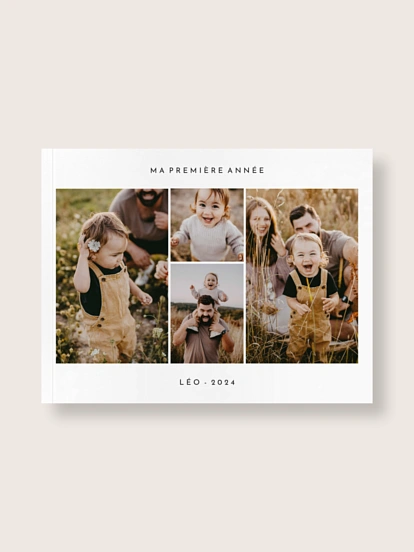 Album photo souple Minimaliste