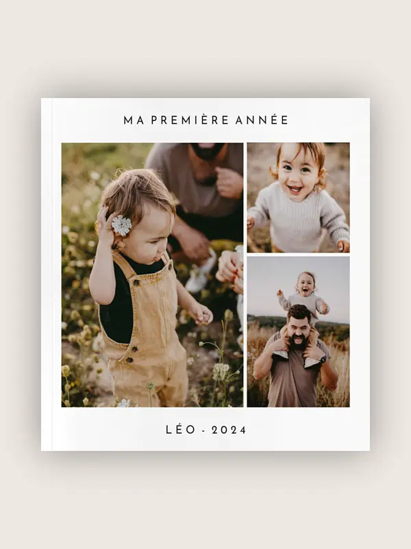 Album photo souple Minimaliste