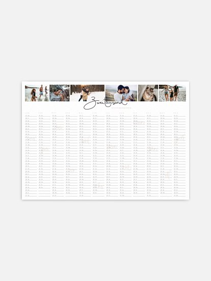 Jahresplaner Lovely Note